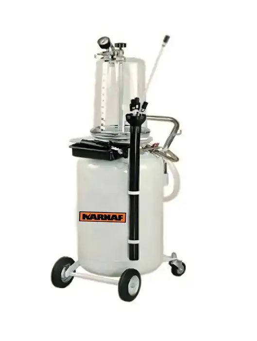 יונק שמן עם מיכל שקוף 90 ליטר KARNAF