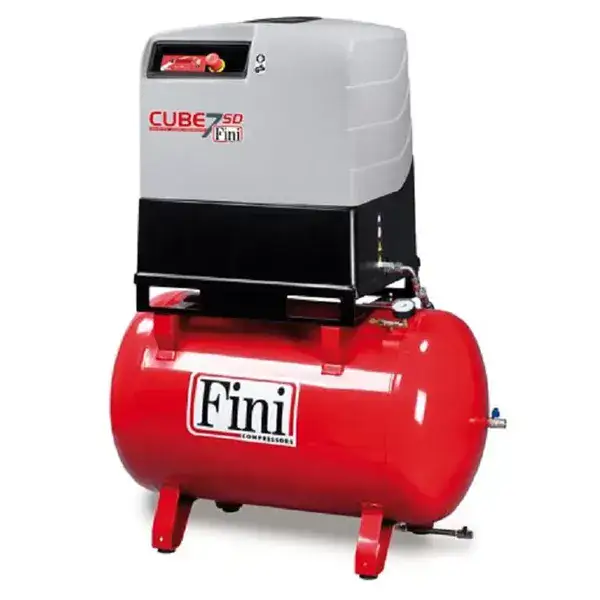 מדחס בורגי 7.5 כ"ס FINI CUBE SD710