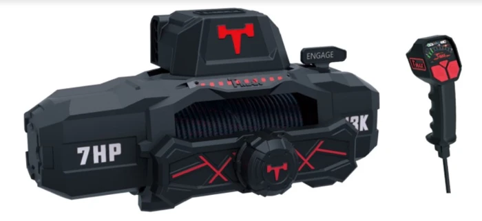 כננת משיכה 12V T-MAX דגם X-POWER-13000 Limited Edition חבל סינטטי