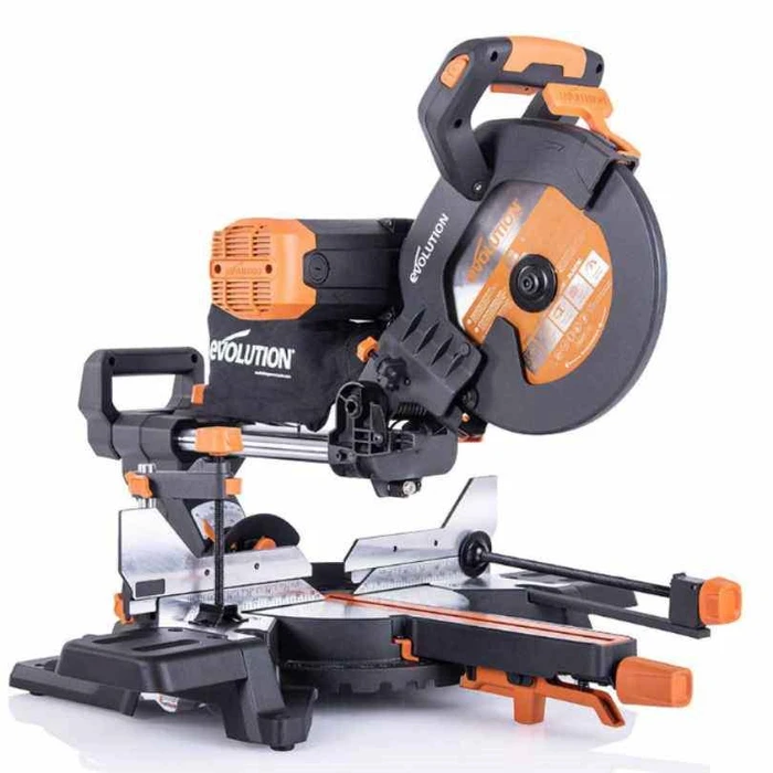 EVOLUTION R255SMS+DB - מסור פנדל דו כיווני "10 (255 מ"מ) רב תכליתי 2000W כולל לייזר