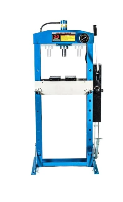 מכבש מוסכים 20 טון משאבת רגל/יד - בוכנה נעה.