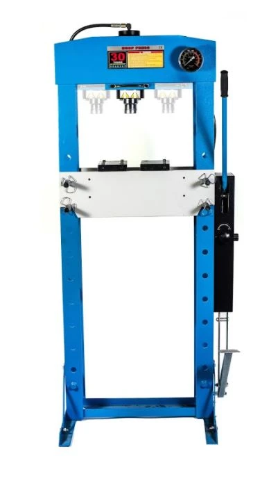 מכבש מוסכים 30 טון משאבת רגל/יד - בוכנה נעה