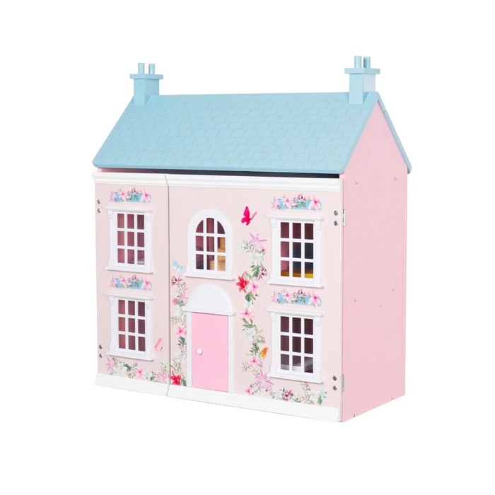 בית בובות מעץ מעוצב דגם גאיה