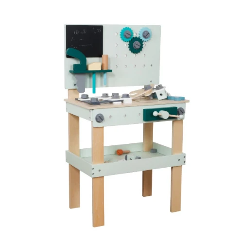 שולחן כלי עבודה מעץ לילדים דגם עידו