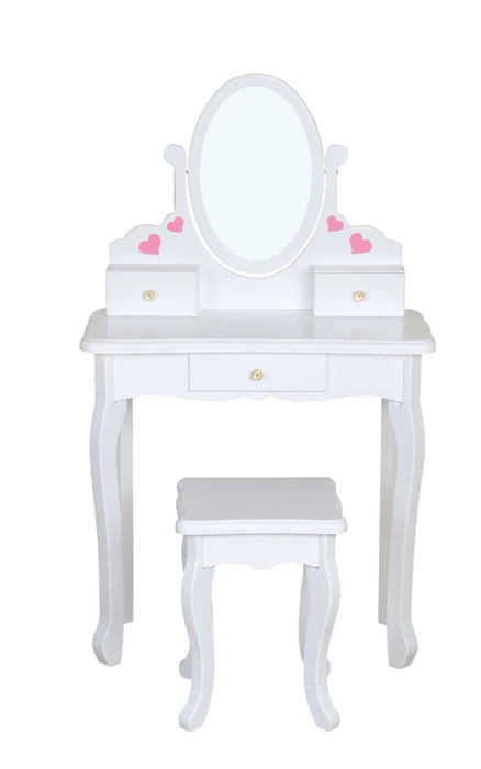 שידת איפור מעץ לילדים דגם הדס