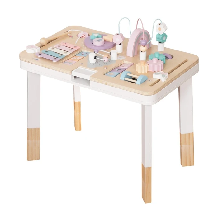 שולחן פעילות מעץ לילדים דגם שילו