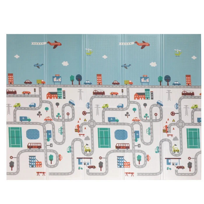 משטח פעילות לתינוק דגם מסלולים