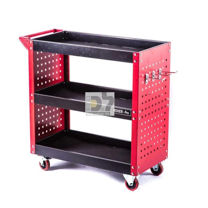 עגלת שירות במידות 77X36X76 ס"מ ROHER TOOLS