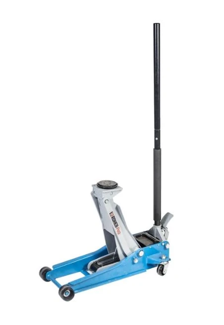 ג'ק עגלה 2.5 טון + רגלית, משאבה כפולה ROHER TOOLS