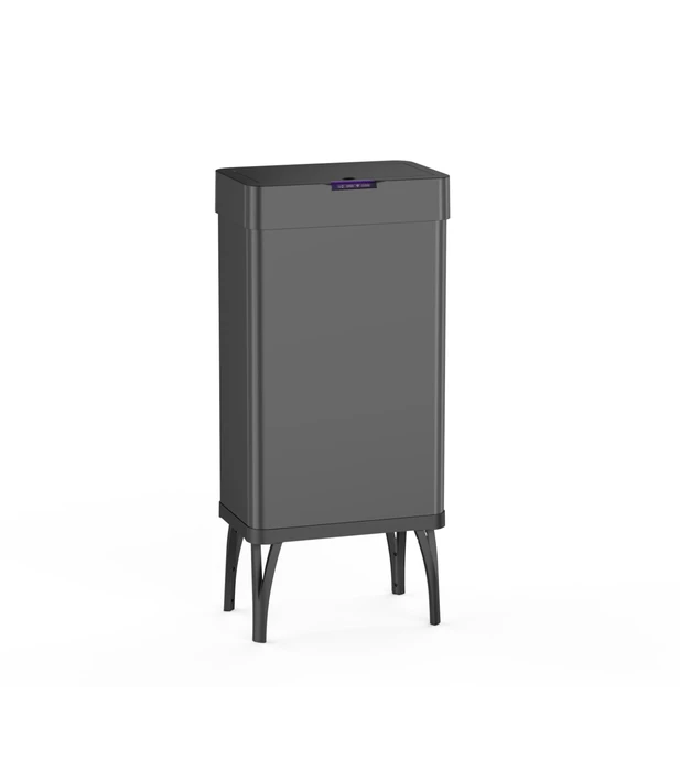 פח אלקטרוני משוכלל 70 ליטר צבע שחור