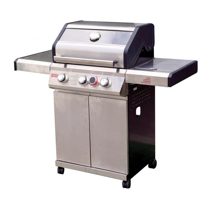 מנגל נירוסטה 3+1 להבות מותג: STANLEY