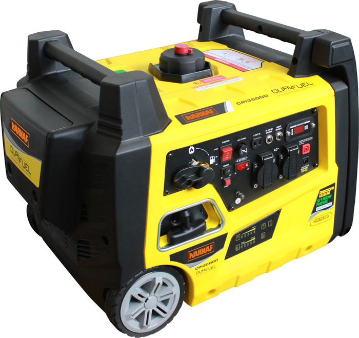 גנרטור אינוורטר מושתק בנזין או גז 3500W מבית Karnaf CPI3500D