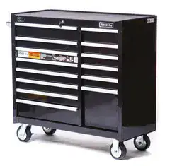 עגלת כלים מקצועית משופרת 14 מגירות למעמס כבד ROHER PRO