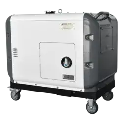 גנרטור דיזל מושתק חד פאזי ותלת פאזי 7500W מבית Könner & Söhnen גרמניה