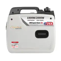 גנרטור מושתק אינוורטר מנוע בנזין 2000W מבית PowerForge