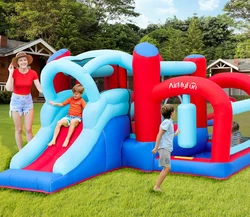 מתקן קפיצה מתנפח עם מגלשה דגם ED800S