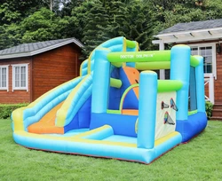 מתקן קפיצה מתנפח מדהים עם מגלשה דגם ED9635