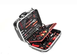 ארגז כלים טרולי נייד מזווד 144 כלים ROHER