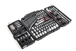 ארגז כלים מוקשח נייד מזווד 163 כלים ROHER