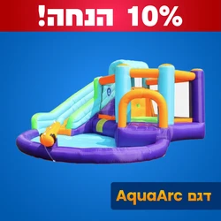 מתקן קפיצה מתנפח ומגלשה מושלם דגם ED8001C
