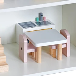 בית בובות מעץ מעוצב דגם מלני