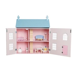 בית בובות מעץ מעוצב דגם גאיה
