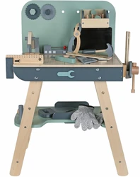 שולחן כלי עבודה מעץ לילדים דגם אלון