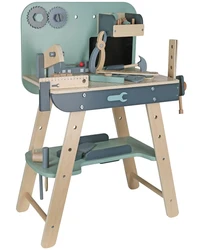 שולחן כלי עבודה מעץ לילדים דגם אלון