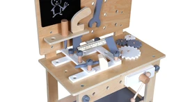 שולחן כלי עבודה מעץ לילדים דגם יהב