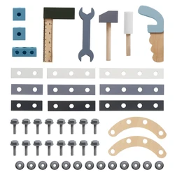 שולחן כלי עבודה מעץ לילדים דגם דוד