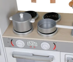 מטבח עץ ענק לילדים דגם ליאור