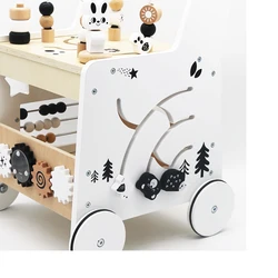 הליכון פעילות מעץ מושלם דגם חן