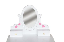 שידת איפור מעץ לילדים דגם הדס