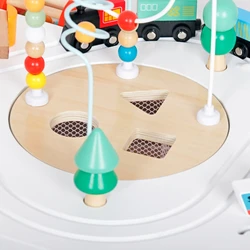 שולחן פעילות מעץ לילדים דגם לביא