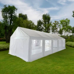 אוהל לאירועים 4X8 פרמיום PVC חזק במיוחד TENT-PRO