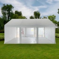 אוהל לאירועים 5X6 פרמיום PVC חזק במיוחד TENT-PRO