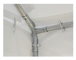 אוהל לאירועים 3X8 פרמיום PVC חזק במיוחד TENT-PRO