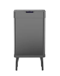 פח מעוצב שחור עם חיישן 50 ליטר