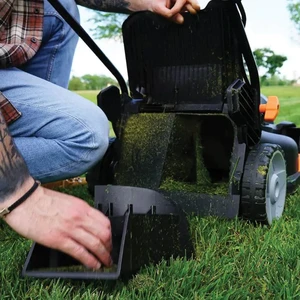 מכסחת דשא 20V עם זוג סוללות 4A ומטען מותג: WORX