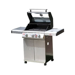 מנגל נירוסטה 3+1 להבות מותג: STANLEY