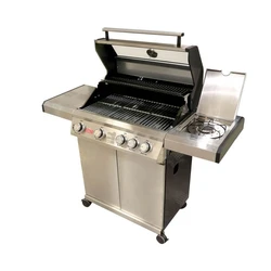 מנגל גז נרוסטה 4+1 להבות מותג: STANLEY