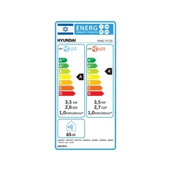 מזגן נייד 12KBTU כולל שלט מותג: HYUNDAI