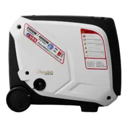 גנרטור מושתק אינוורטר מנוע בנזין משולב גז חד פאזי 4000W מבית PowerForge