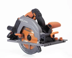 EVOLUTION R185CCSX -LI- מסור עגול רב תכליתי "7.1/4 (185 מ"מ) נטען כולל סוללה ומטען