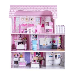 בית בובות קלאסי לילדים דגם אריאה