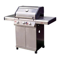 מנגל נירוסטה 3+1 להבות מותג: STANLEY