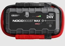 נוקו NOCO GB251 - בוסטר התנעה אלקטרוני 24V 3000A לרכבי בנזין ודיזל